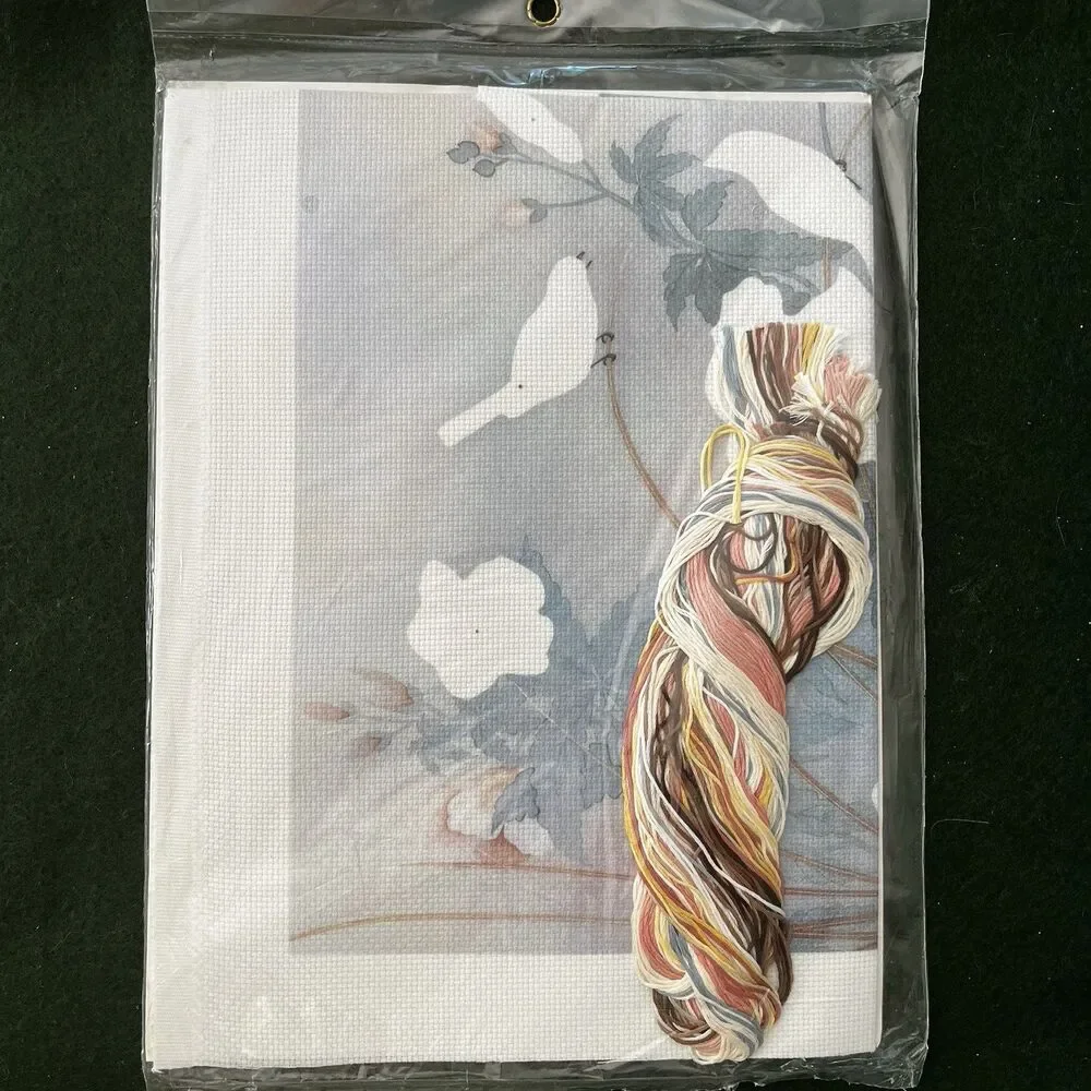 Oriental Dawn Birds Colorart Cross Stitch Kit 14